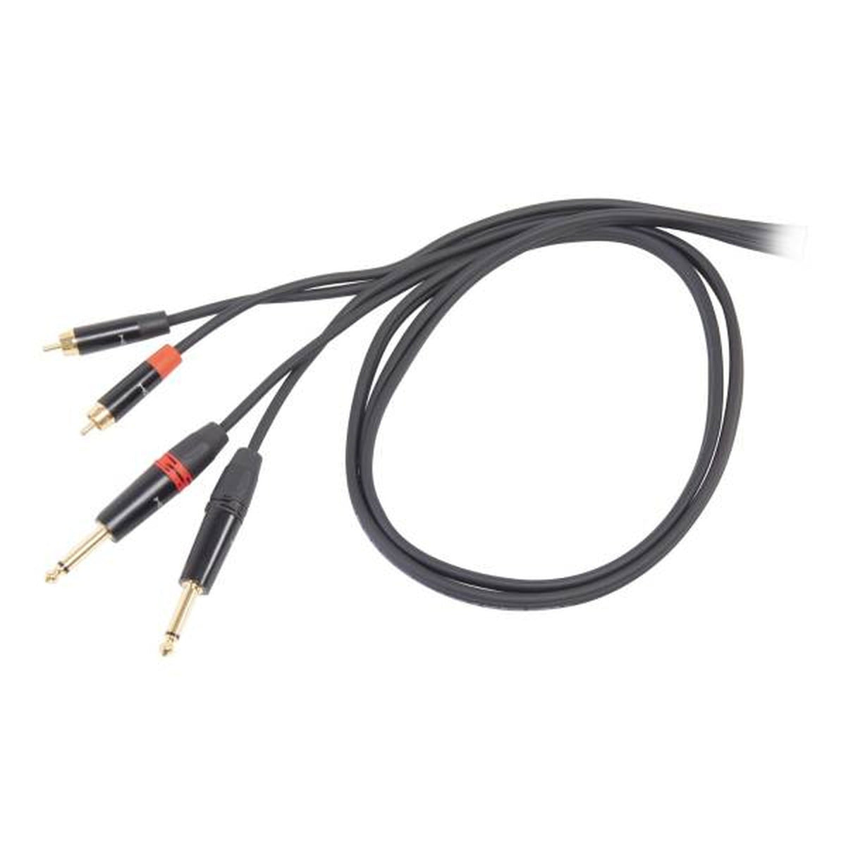Proel DHS535LU18 DUAL MONO JACK- DUAL RCA 1.8M - View 1