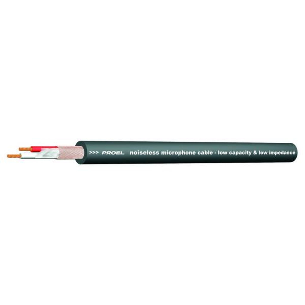 Proel HPC 210 BK PROF.MIC.CABLE.SPIR.SHIELD.6.3.MM.Black - View 1