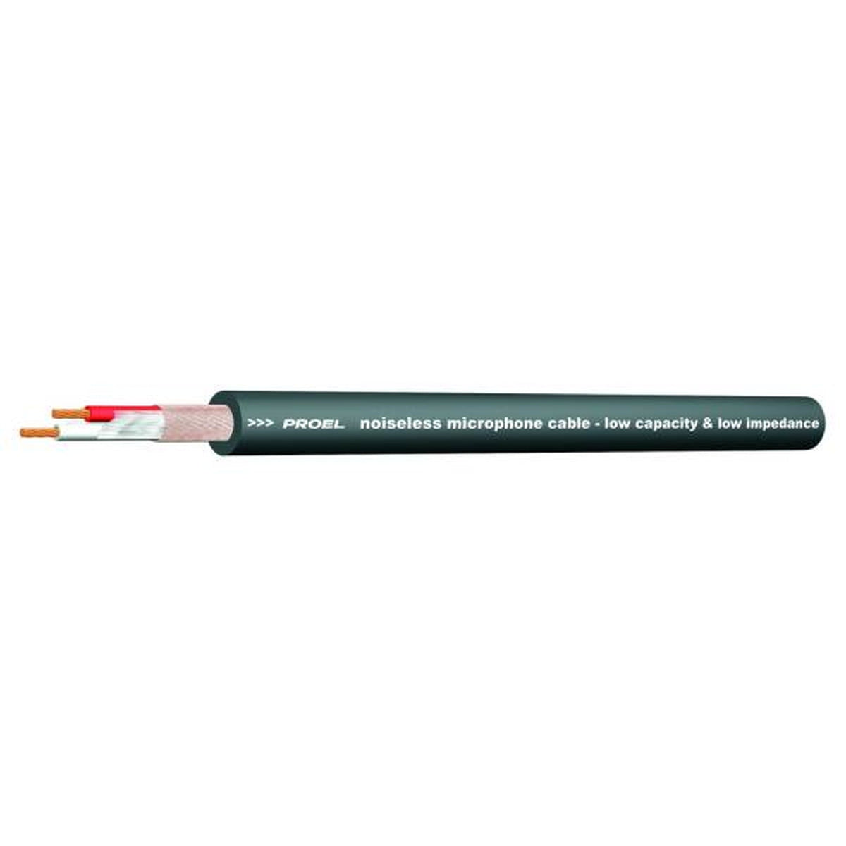 Proel HPC 210 BK PROF.MIC.CABLE.SPIR.SHIELD.6.3.MM.Black - View 1