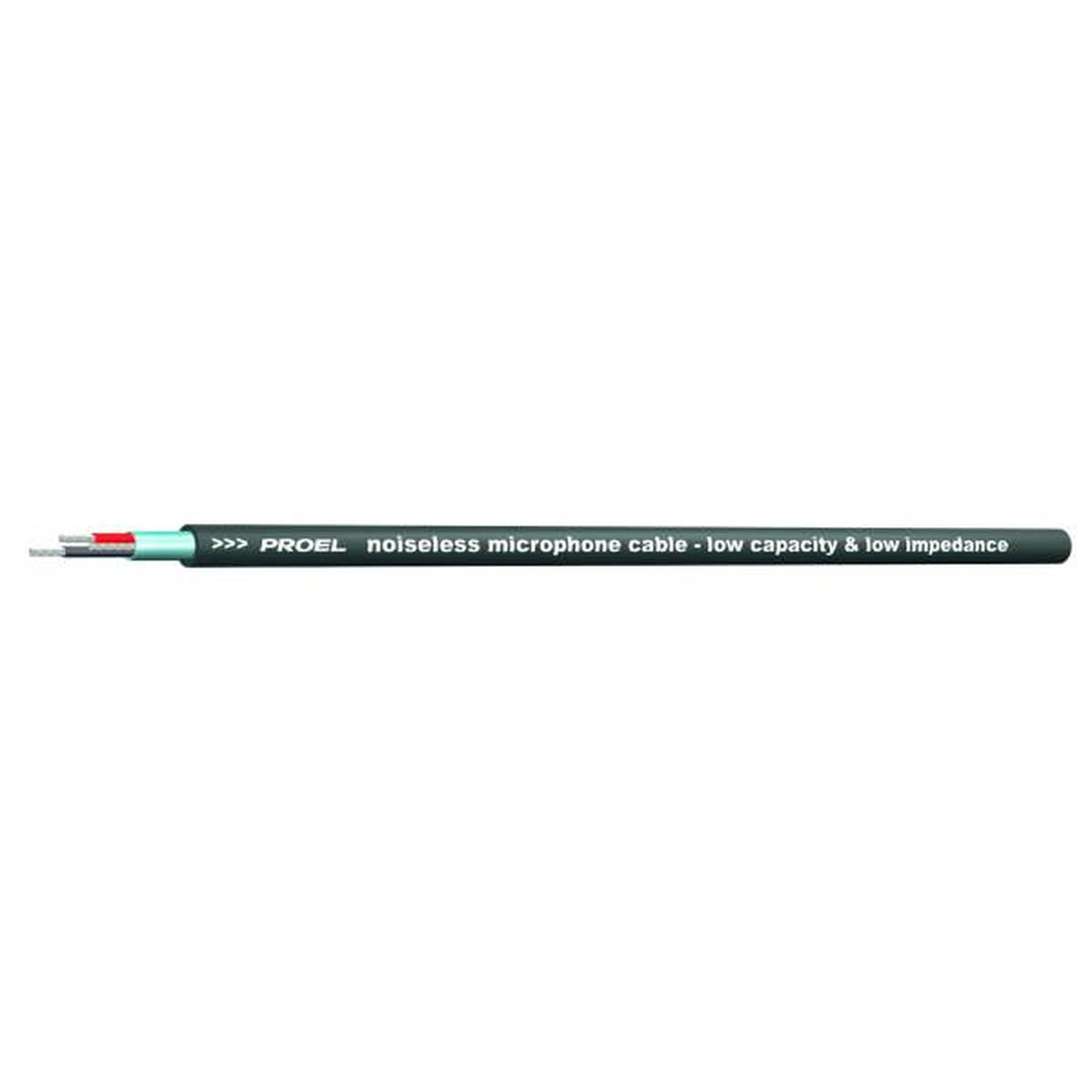 Proel HPC 80 BK PROF.MIC.CABLE.AL.SHIELD.4.0.MM.Black - View 1