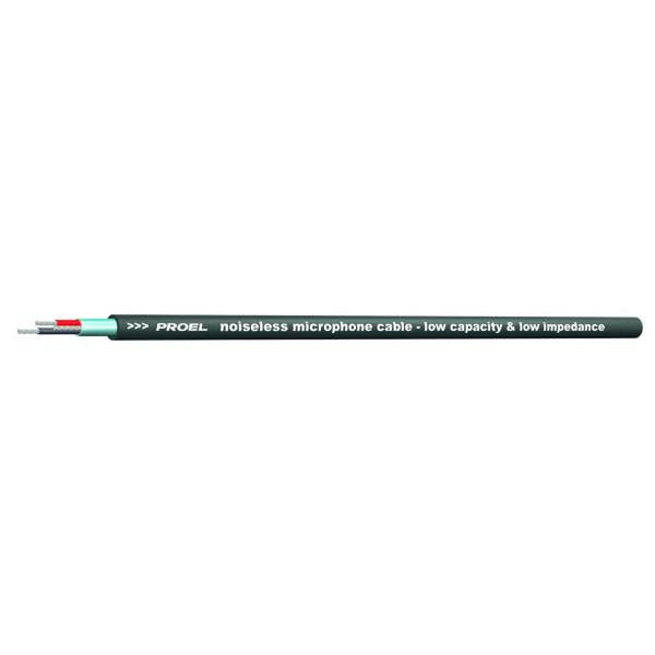 Proel HPC 80 BK PROF.MIC.CABLE.AL.SHIELD.4.0.MM.Black - View 1