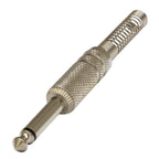 Proel S210BK Mono Jack 6.3mm Brass Sleeve Black - View 6