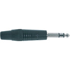 Proel S3CBK Stereo Jack 6.3mm Aluminium Sleeve Black - View 2