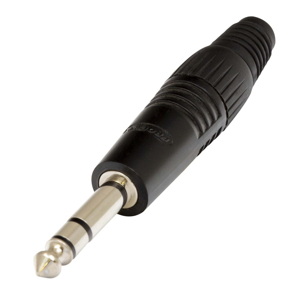 Proel S3CBK Stereo Jack 6.3mm Aluminium Sleeve Black - View 3