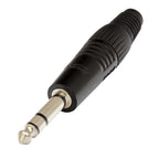 Proel S3CBK Stereo Jack 6.3mm Aluminium Sleeve Black - View 3