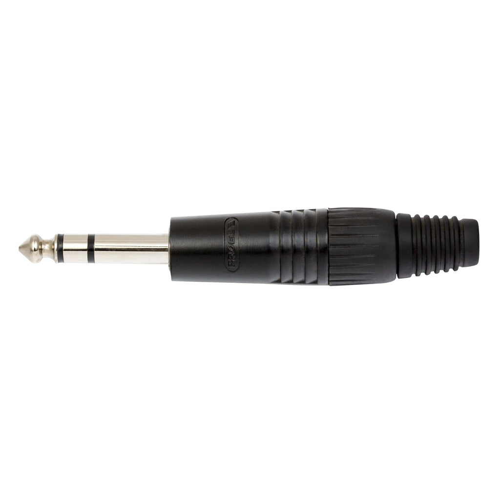 Proel S3CBK Stereo Jack 6.3mm Aluminium Sleeve Black - View 4