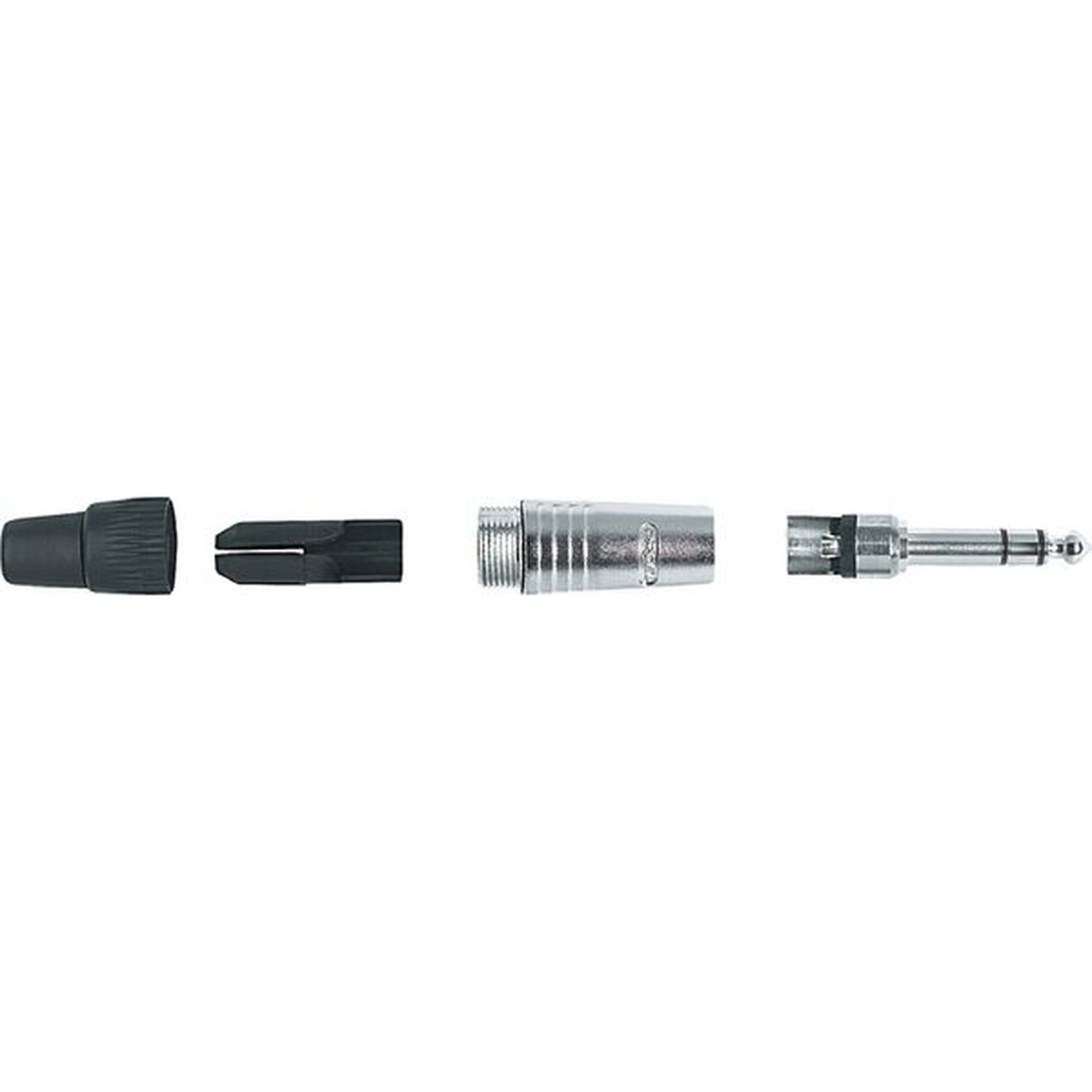 Proel S3CBK Stereo Jack 6.3mm Aluminium Sleeve Black - View 7