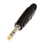 Proel S3CPRON 6.3mm Stereo Jack Plug Black Body - View 1
