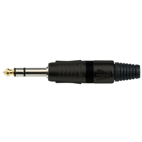 Proel S3CPRON 6.3mm Stereo Jack Plug Black Body - View 2