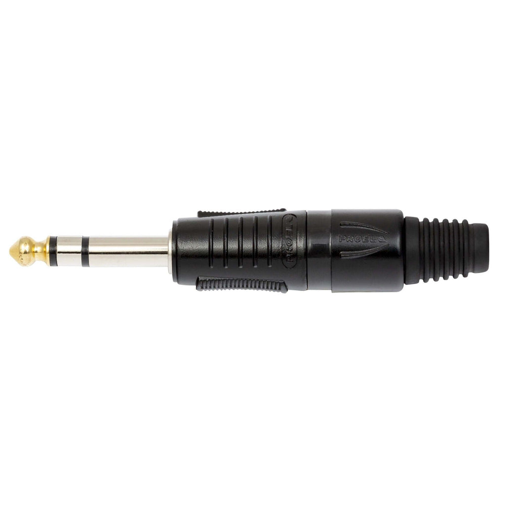 Proel S3CPRON 6.3mm Stereo Jack Plug Black Body - View 4
