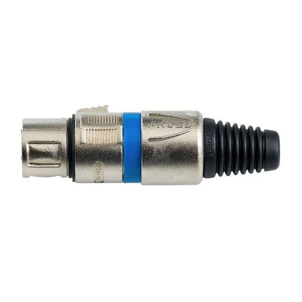 Proel XLR3FV XLR 3-Pole Cable Mount Female Plug - View 1