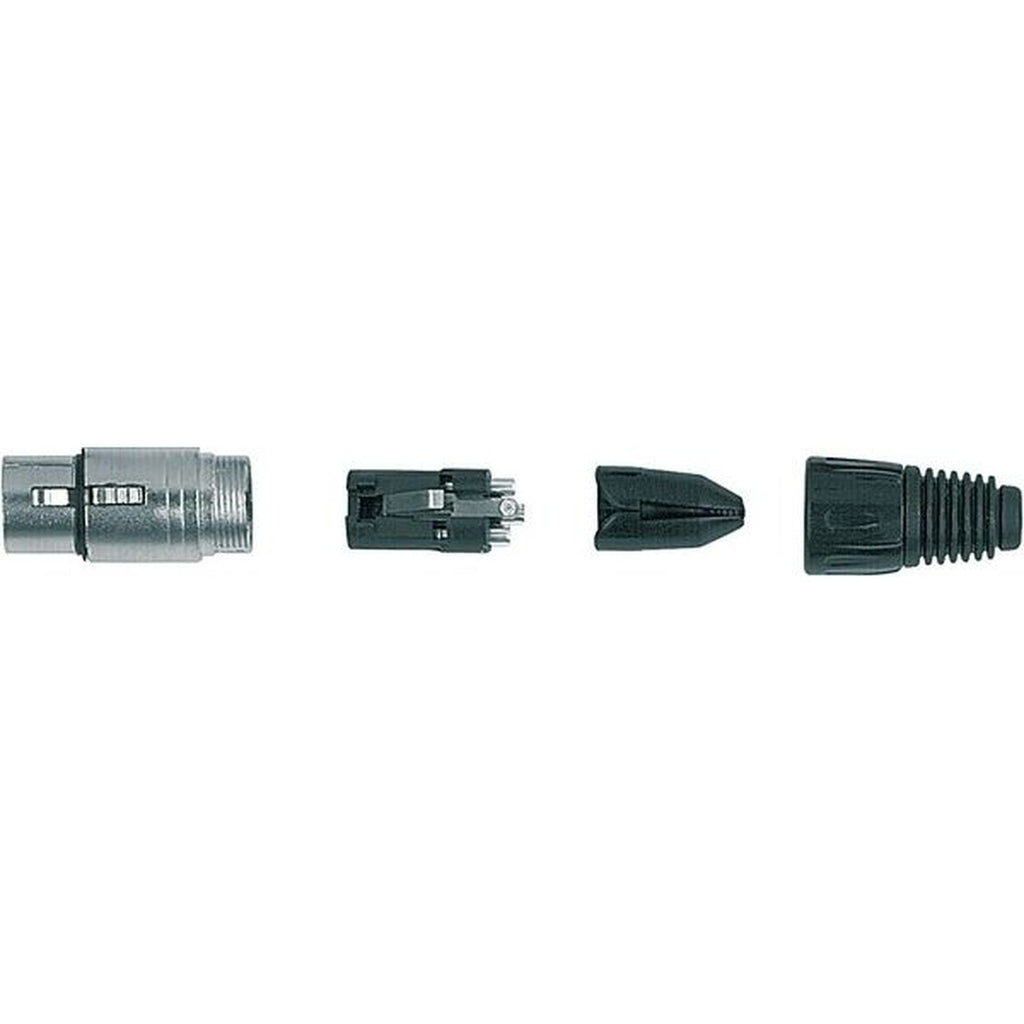 Proel XLR3FVBK XLR 3-Pole Cable Mount Female Plug Black - View 3