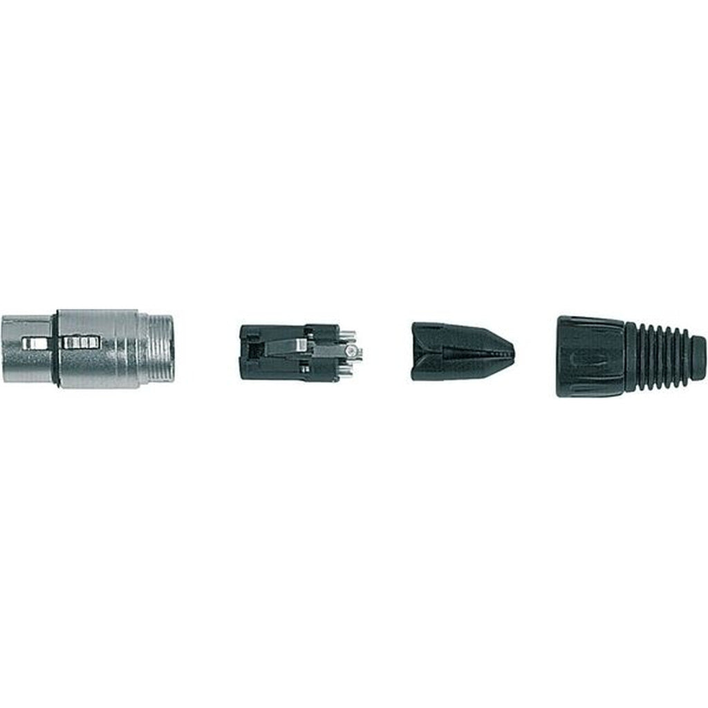 Proel XLR3FVBK XLR 3-Pole Cable Mount Female Plug Black - View 4