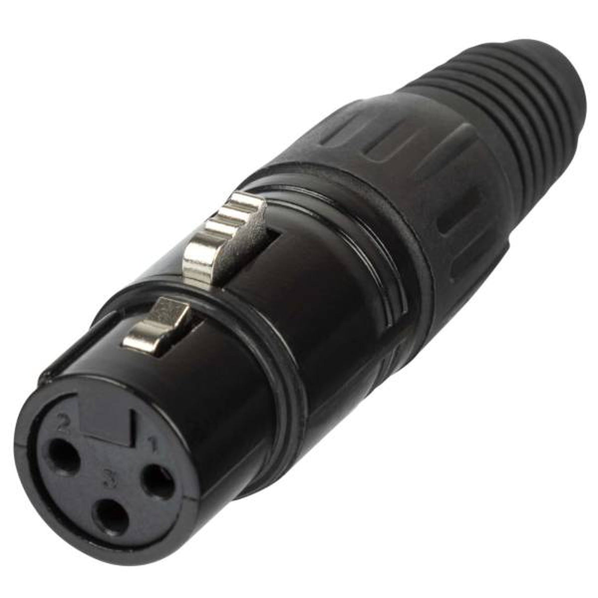 Proel XLR3FVBK XLR 3-Pole Cable Mount Female Plug Black - View 5