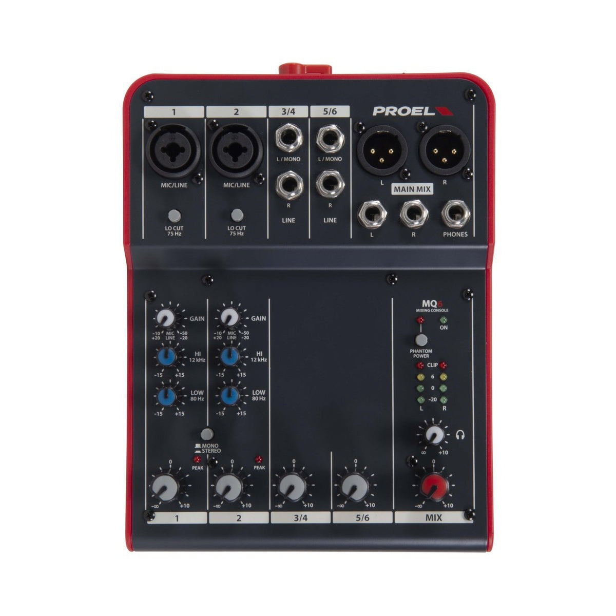 Proel MQ6 6.IN.MIXER - View 1