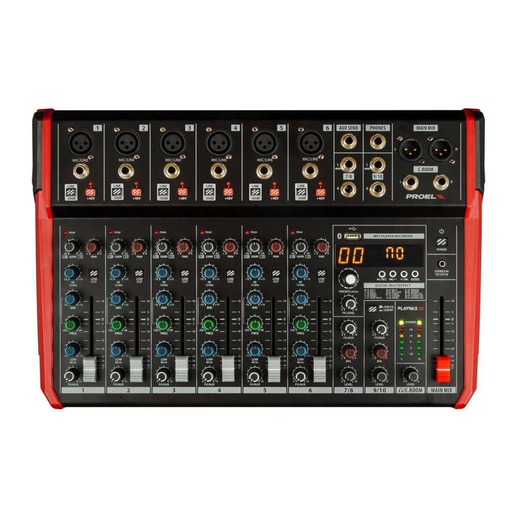 Proel PLAYMIX10 10.IN.MIXER.FX.USB - View 2