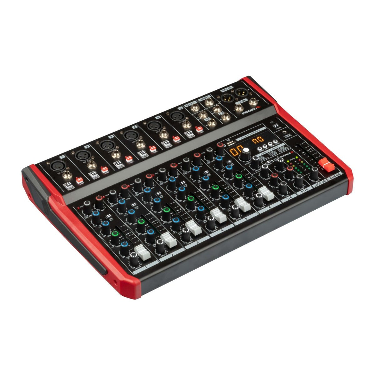 Proel PLAYMIX10 10.IN.MIXER.FX.USB - View 3