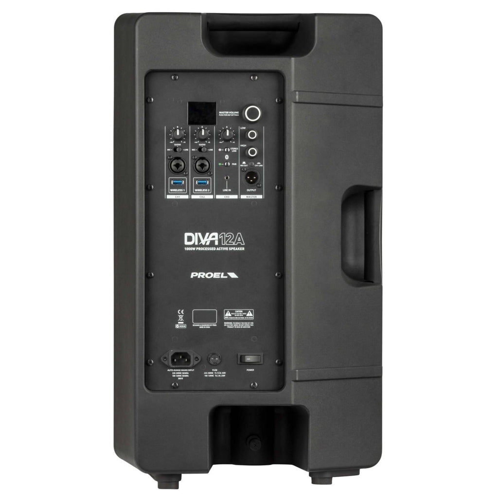 Proel DIVA12A ACTIVE SPEAKER 1x12" 1000W - View 4