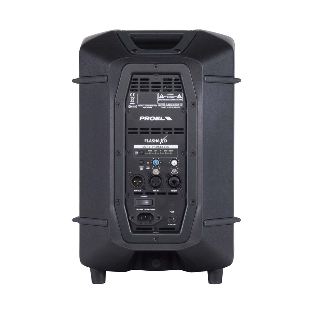 Proel FLASH 8XD Active Speaker 8" 600W DSP - View 6