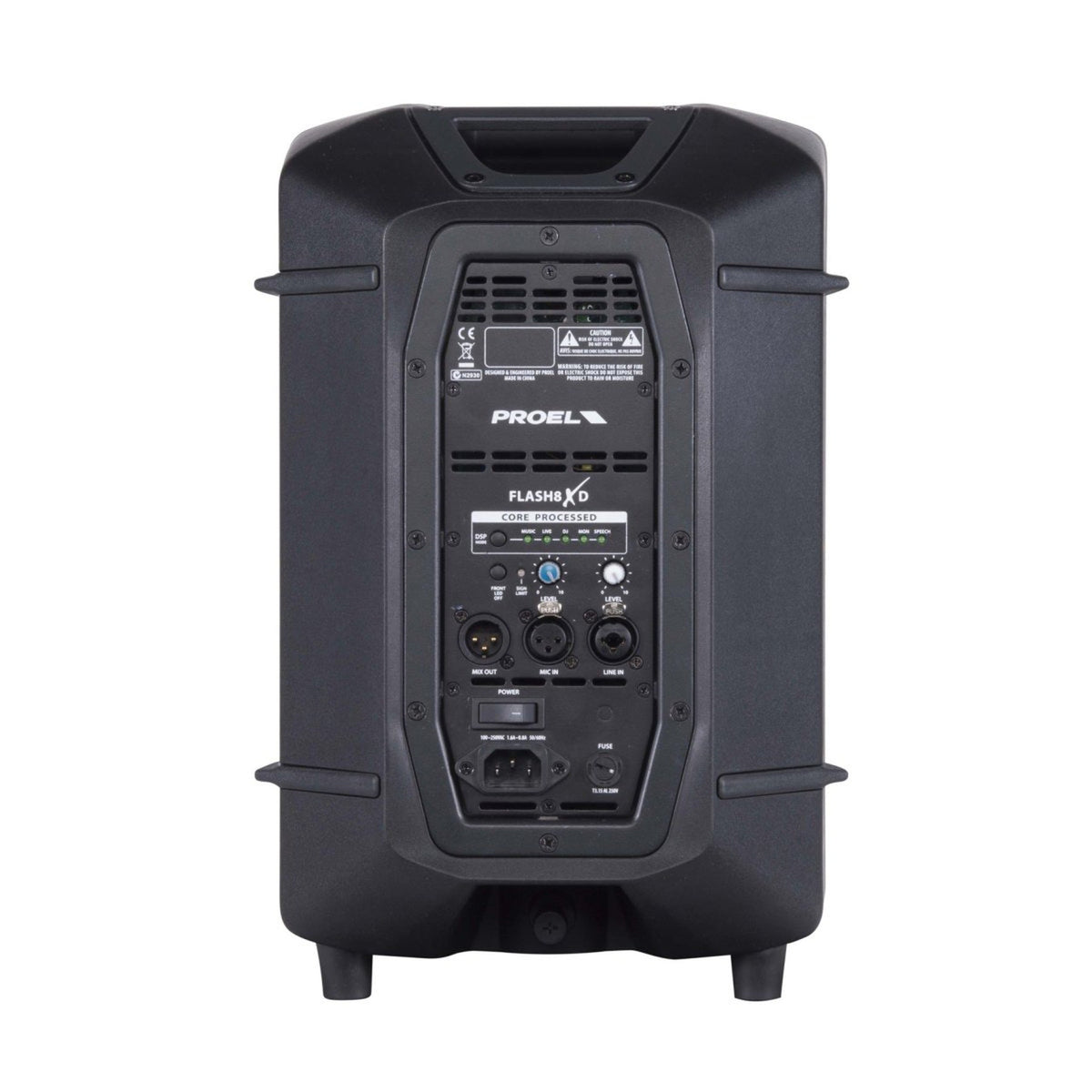 Proel FLASH 8XD Active Speaker 8" 600W DSP - View 6