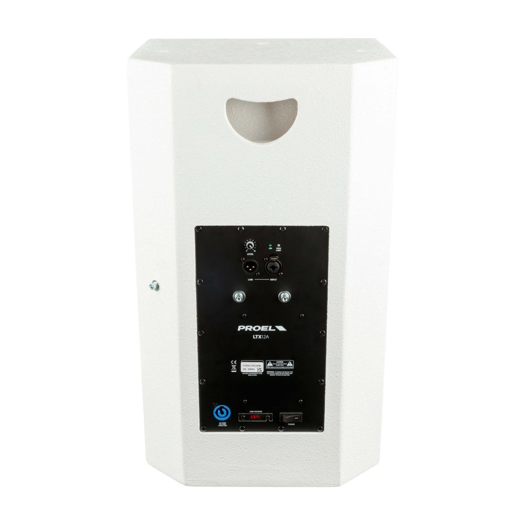 Proel LTX12AW ACTIVE.SPEAKER.12".600W.WHITE - View 5