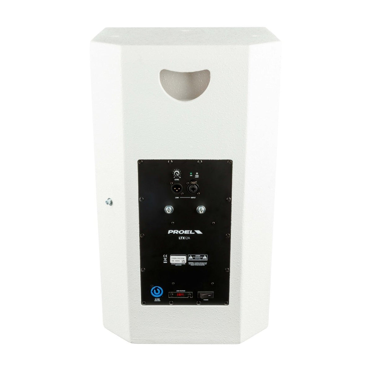 Proel LTX12AW ACTIVE.SPEAKER.12".600W.WHITE - View 5