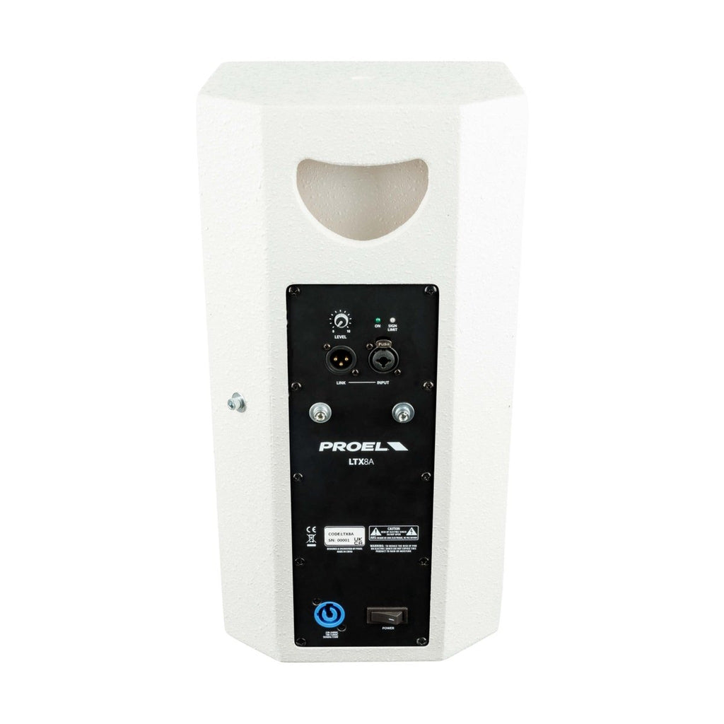 Proel LTX8AW ACTIVE.SPEAKER.8".320W.WHITE - View 5