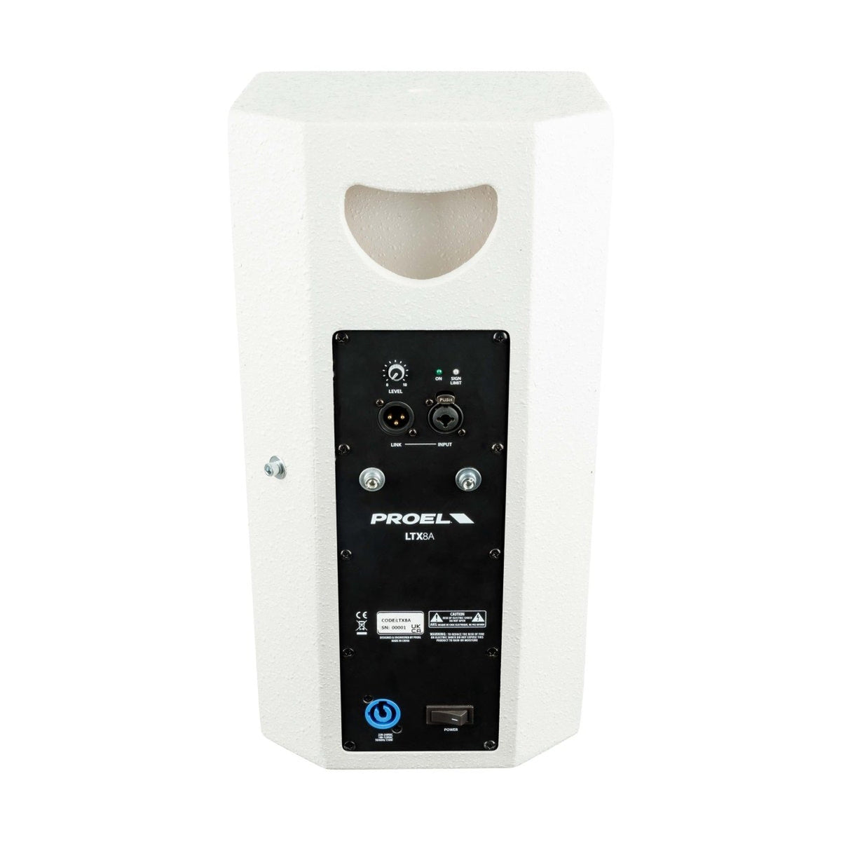 Proel LTX8AW ACTIVE.SPEAKER.8".320W.WHITE - View 5
