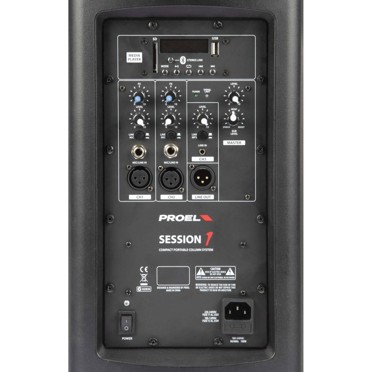 Proel SESSION 1 Compact, Portable, Array System, 400W - View 5
