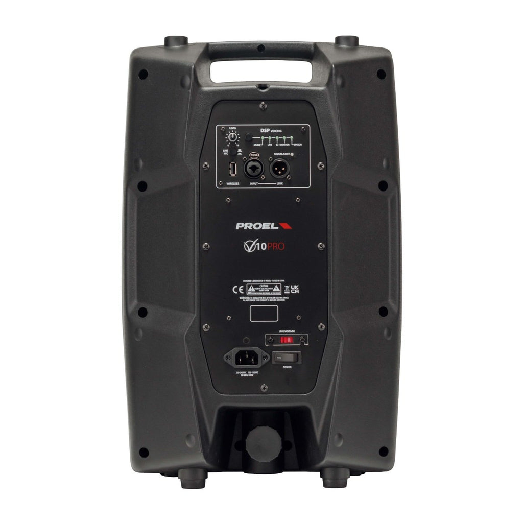Proel V10PRO ACTIVE SPEAKER.10".600W.DSP - View 6