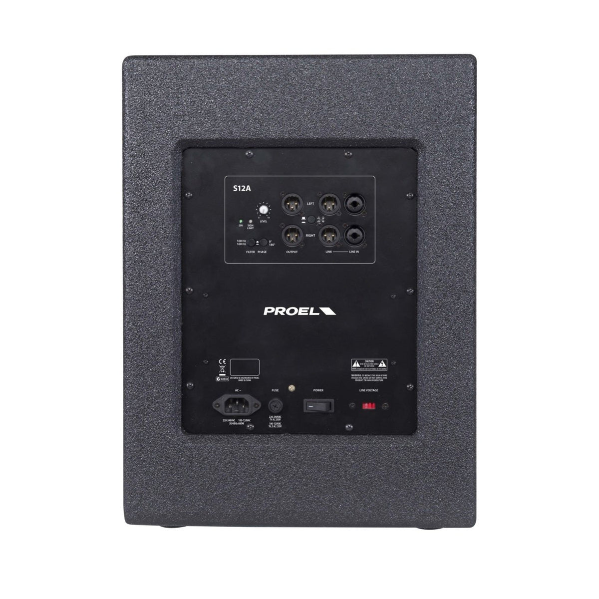 Proel S12A ACTIVE.SUBWOOFER.12".600W - View 6