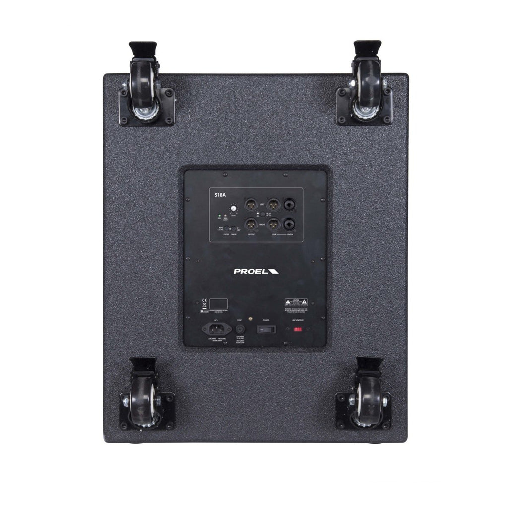 Proel S18A ACTIVE.SUBWOOFER.18".600W - View 5