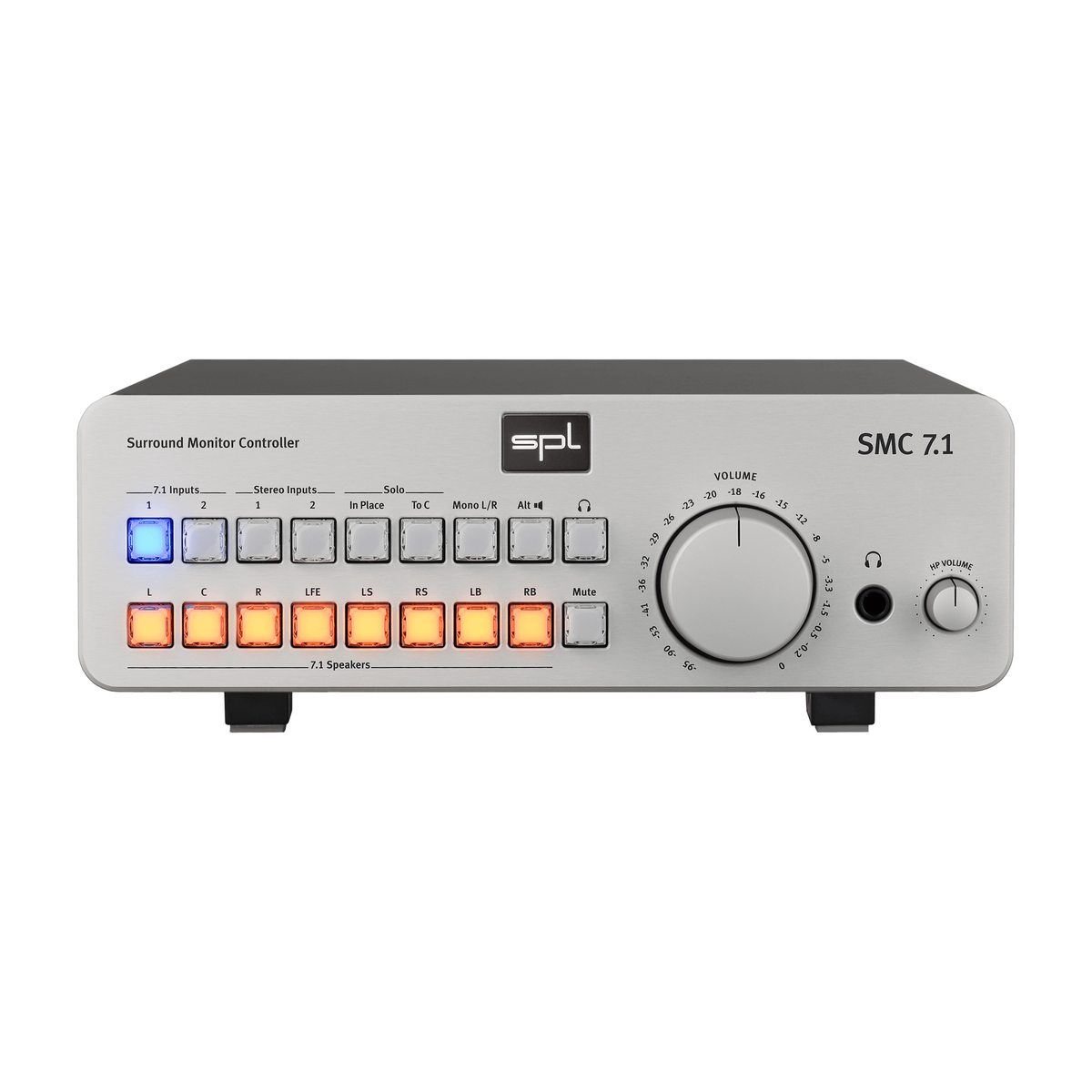 SPL SMC 7.1 + Expansion Rack Silver - Packshot 1