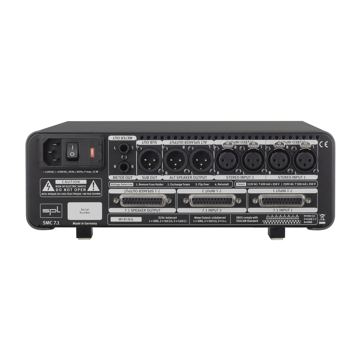 SPL SMC 7.1 + Expansion Rack Silver - Packshot 3