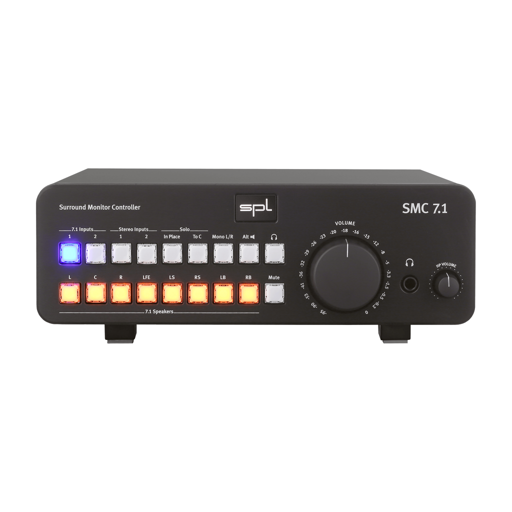 SPL SMC 7.1 + Expansion Rack Silver - Packshot 8