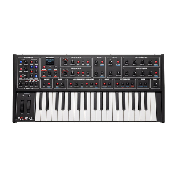 Sequential Fourm 4-Voice Analog Synthesizer - Packshot 1
