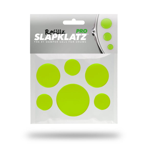 SlapKlatz 12 SlapKlatz PRO Refillz Gel Pads - Alien Green - Packshot 1