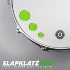 SlapKlatz 12 SlapKlatz PRO Refillz Gel Pads - Alien Green w/Pro Case - Packshot 1