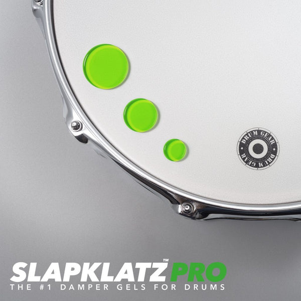 SlapKlatz 12 SlapKlatz PRO Refillz Gel Pads - Alien Green w/Pro Case - Packshot 1