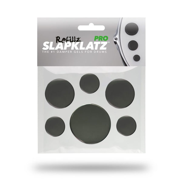 SlapKlatz 12 SlapKlatz PRO Refillz Gel Pads - Black - Packshot 1