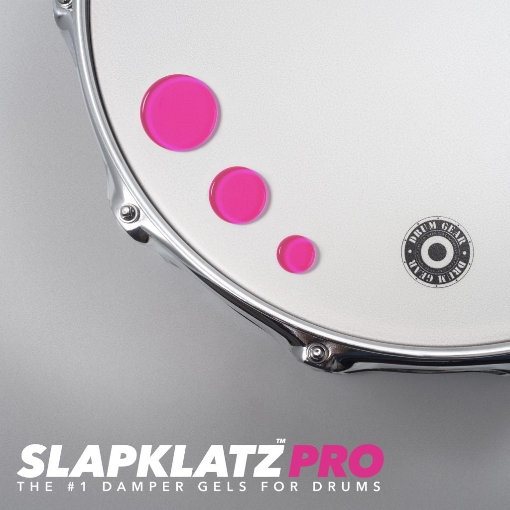 SlapKlatz 12 SlapKlatz PRO Refillz Gel Pads - Pink w/Pro Case - Packshot 1
