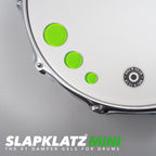 SlapKlatz 6 SlapKlatz MINI Gel Pads w/case - Alien Green - Packshot 1