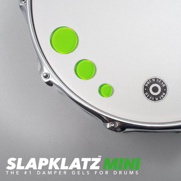 SlapKlatz 6 SlapKlatz MINI Gel Pads w/case - Alien Green - Packshot 1