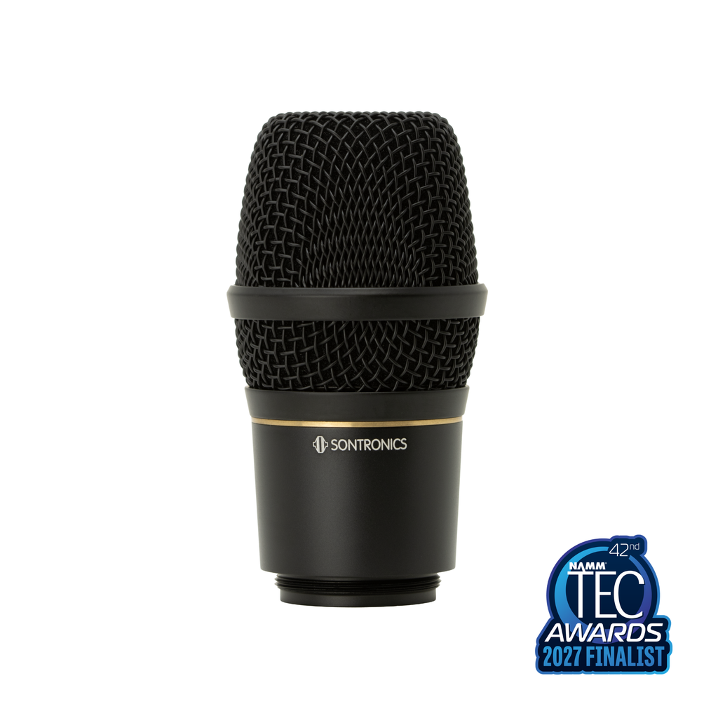 Sontronics SOLO W1 Professional Wireless Dynamic Capsule — capsule front view