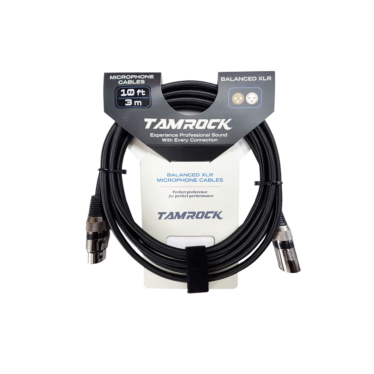 Tamrock BMD-110 Balanced Xlr Microphone Cables 3M - Packshot 1