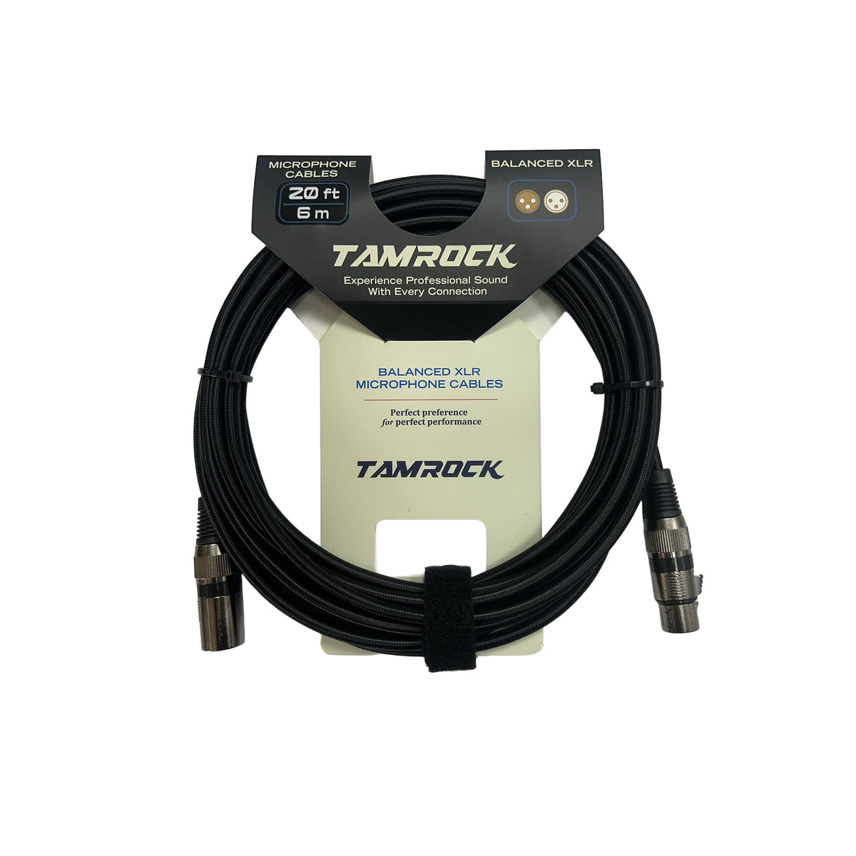 Tamrock BMD-120 Balanced Xlr Microphone Cables 6M - Packshot 1