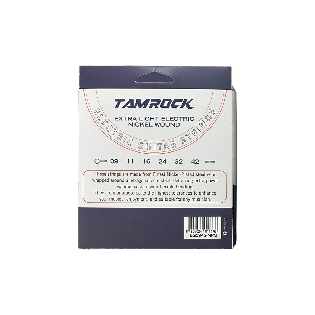 Tamrock EG0942-NPS Electric Gtr Strings 009-042 - Packshot 2
