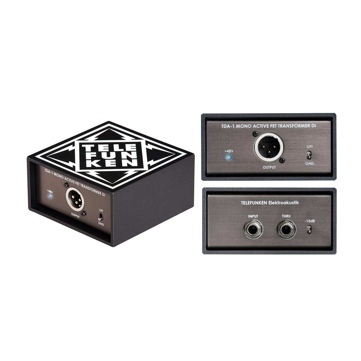 Telefunken TDA-1 Single-Channel Active Direct Box