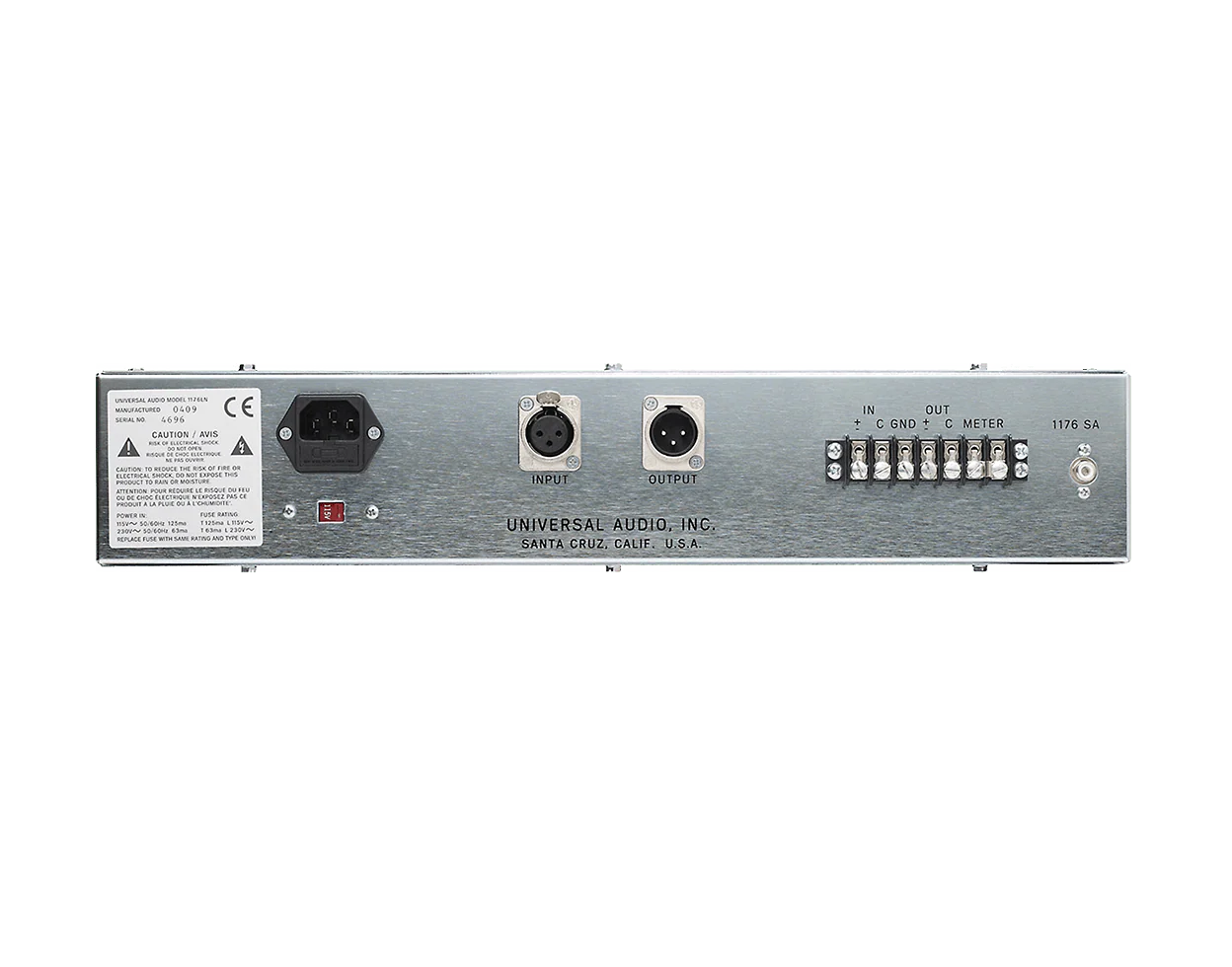 Universal Audio 1176LN Classic Limiting Amplifier — ANALOG HARDWARE series, view 2 of 3