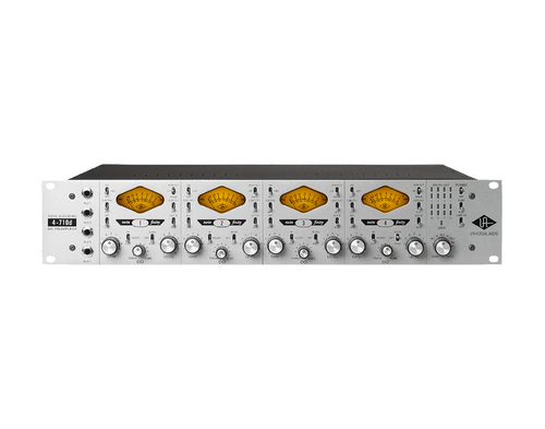Universal Audio 4-710d Four-Channel Mic Pre — ANALOG HARDWARE series, view 1 of 3